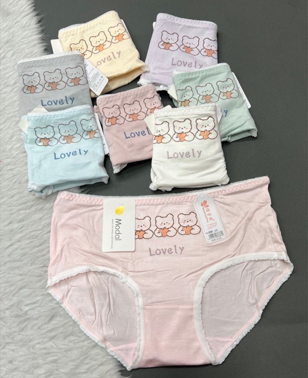 شورت زنانه عروسکی طرح تدی MODAL