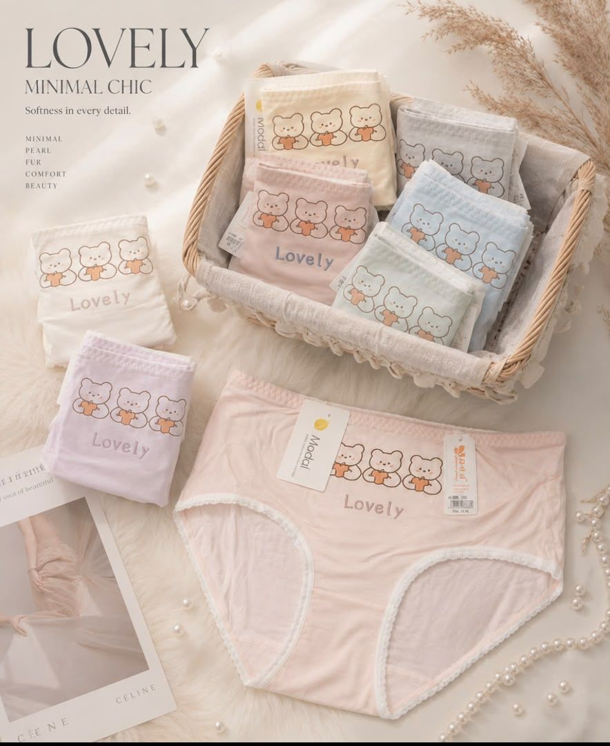 شورت زنانه عروسکی طرح تدی MODAL