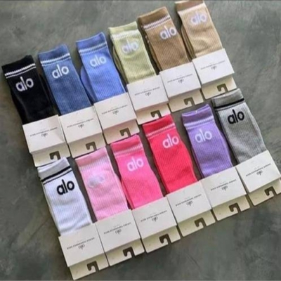 جوراب ساق بلند اسپرت طرح ALO